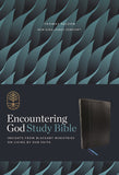 Encountering God Study Bible: Insights from Blackaby Ministries on Living Our Faith (Genuine Leather)