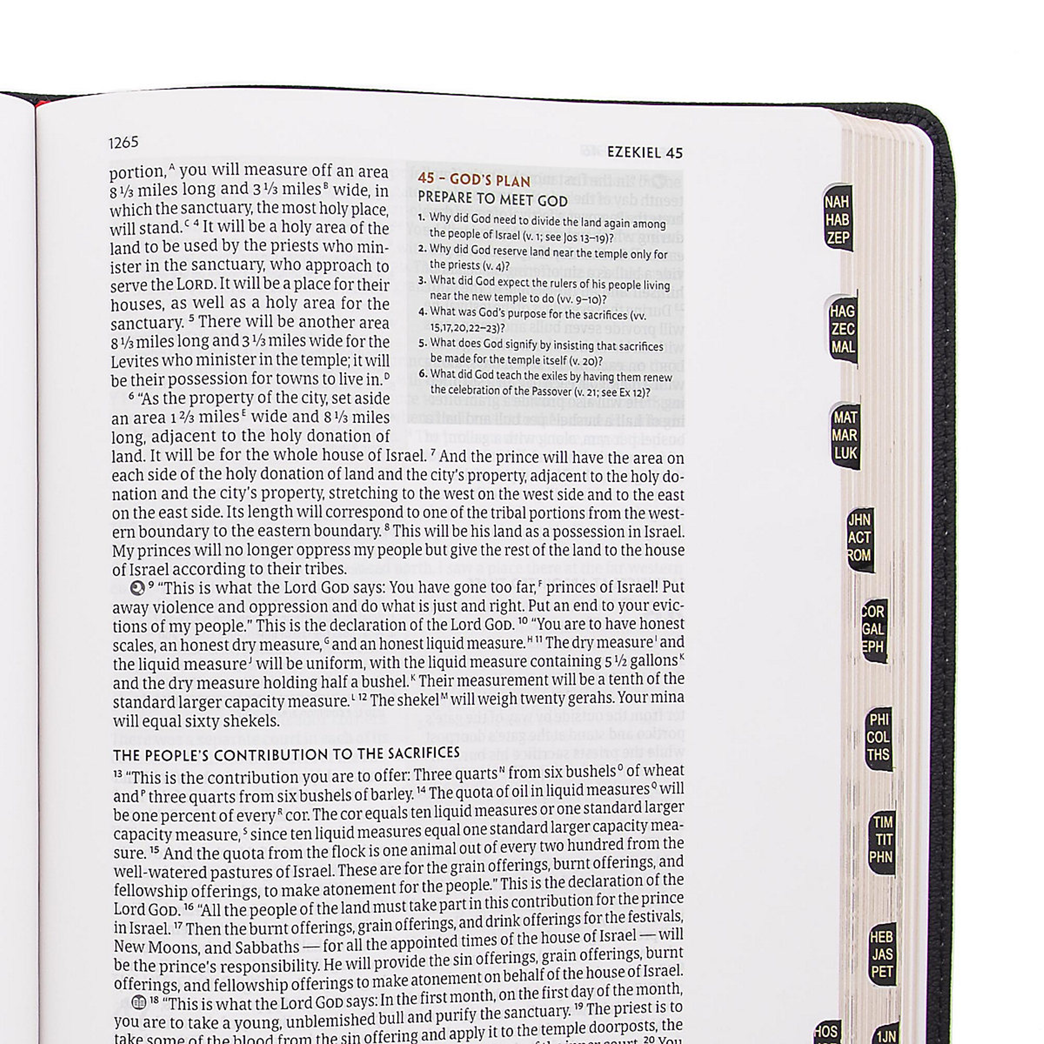 CSB Experiencing God Bible, Black, Genuine Leather